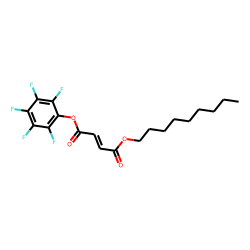 Fumaric acid, nonyl pentafluorophenyl ester