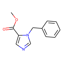Imidazole-5-carboxylic acid, 1-benzyl-, methyl ester