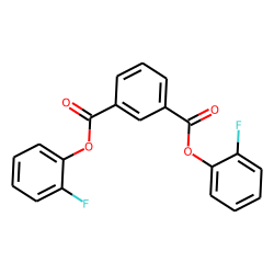 Isophthalic acid, di(2-fluorophenyl) ester