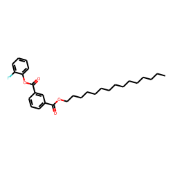 Isophthalic acid, 2-fluorophenyl pentadecyl ester