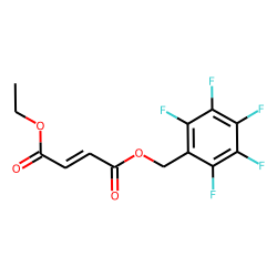 Fumaric acid, ethyl pentafluorobenzyl ester