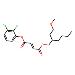 Fumaric acid, 2-(2-methoxyethyl)hexyl 2,3-dichlorophenyl ester