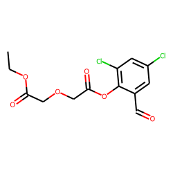 Diglycolic acid, 2,4-dichloro-6-formylphenyl ethyl ester