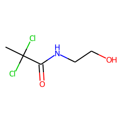 N-(2-hydroxyethyl) alpha,alpha-dichloropropionamide