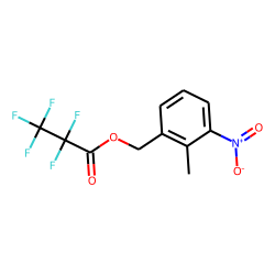 2-Methyl-3-nitrobenzyl alcohol, pentafluoropropionate