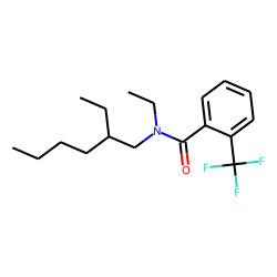 Benzamide, 2-trifluoromethyl-N-ethyl-N-2-ethylhexyl-