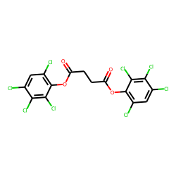 Succinic acid, di(2,3,4,6-tetrachlorophenyl) ester