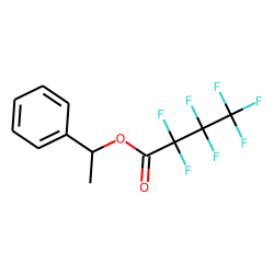1-Phenylethanol, heptafluorobutyrate