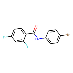 2,4-Difluorobenzamide, N-(4-bromophenyl)-