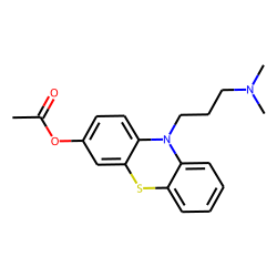 10H-Phenothiazin-3-ol, 10-[3-(dimethylamino)propyl]-, acetate (ester)