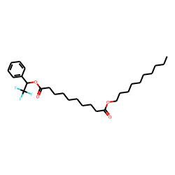 Sebacic acid, decyl 1-phenyl-2,2,2-trifluoromethylethyl ester