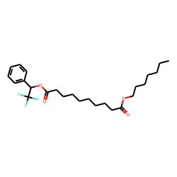 Sebacic acid, heptyl 1-phenyl-2,2,2-trifluoromethylethyl ester