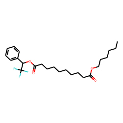 Sebacic acid, hexyl 1-phenyl-2,2,2-trifluoromethylethyl ester