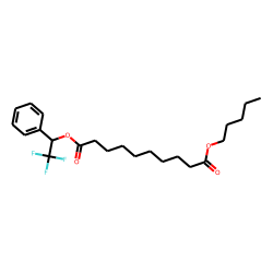 Sebacic acid, pentyl 1-phenyl-2,2,2-trifluoromethylethyl ester