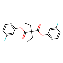 Diethylmalonic acid, di(3-fluorophenyl) ester