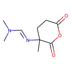 N,N-Dimethyl-N'-(3-methyl-2,6-dioxotetrahydro-2H-pyran-3-yl)imidoformamide