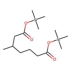 Heptanedioic acid, 3-methyl-, bis(trimethylsilyl) ester