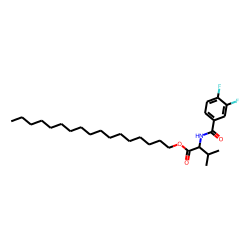 L-Valine, N-(3,4-difluorobenzoyl)-, heptadecyl ester