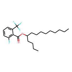 2-Fluoro-6-trifluoromethylbenzoic acid, 5-tetradecyl ester