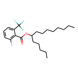2-Fluoro-6-trifluoromethylbenzoic acid, 6-tetradecyl ester