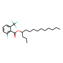 2-Fluoro-6-trifluoromethylbenzoic acid, 4-tetradecyl ester