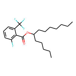 2-Fluoro-6-trifluoromethylbenzoic acid, 6-tridecyl ester
