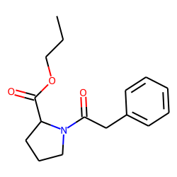 L-Proline, N-(phenylacetyl)-, propyl ester