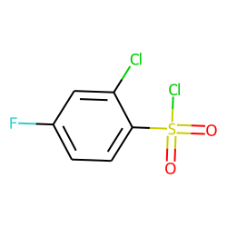 2-Chloro-4-fluorobenzenesulphonyl chloride