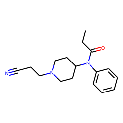 Fentanyl, 4-N-(2-cyanoethyl) analogue