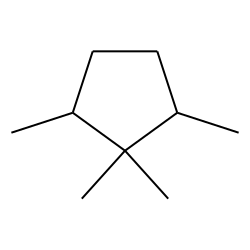 trans-1,2,2,3-tetramethylcyclopentane