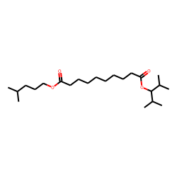 Sebacic acid, 2,4-dimethylpent-3-yl isohexyl ester