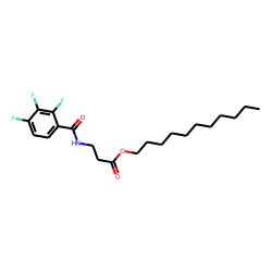 «beta»-Alanine, N-(2,3,4-trifluorobenzoyl)-, undecyl ester