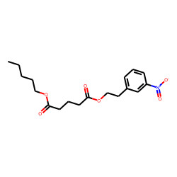 Glutaric acid, 3-nitrophenethyl pentyl ester