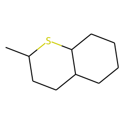 2H-1-Benzothiopyran, octahydro-2-methyl-