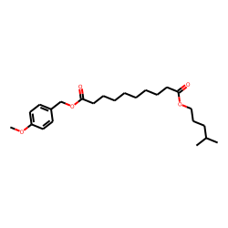 Sebacic acid, isohexyl 4-methoxybenzyl ester