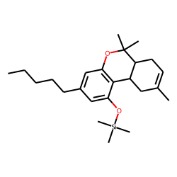 6-Tetrahydrocannabinol, TMS
