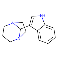 1,5-Diazobicyclo[3.2.1]octane, 8-indol-3-yl-