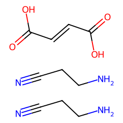 Propionitrile, 3-amino-, fumarate