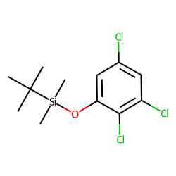 2,3,5-Trichlorophenol, tert-butyldimethylsilyl ether