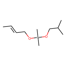 Silane, dimethyl(but-2-enyloxy)isobutoxy-