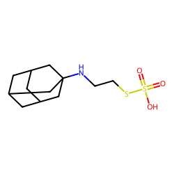 S-2-[1-ADAMANTYLAMINO]ETHYL THIOSULFURIC ACID