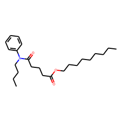 Glutaric acid, monoamide, N-butyl-N-phenyl-, nonyl ester