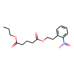 Glutaric acid, 2-(2-nitrophenyl)ethyl propyl ester
