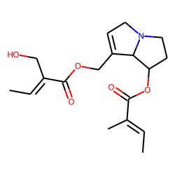 [1R-(1«alpha»,7a«beta»)]-[1-((Z)-2-Methyl-1-oxobut-2-enyloxy)-2,3,5,7a-tetrahydro-1H-pyrrolizin-7-yl]methyl ester of (Z)-2-hydroxymethylbut-2-enoic acid