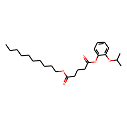 Glutaric acid, decyl 2-isopropoxyphenyl ester