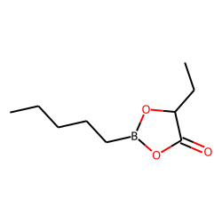 2(?)-Hydroxybutanoic acid, pentylboronate