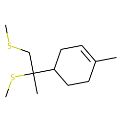 Cyclohexene, 1-methyl-4-[1-methyl-1,2-bis-(methylthio)ethyl]
