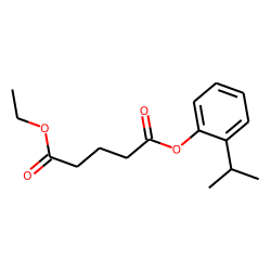Glutaric acid, ethyl 2-isopropylphenyl ester