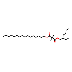 Dimethylmalonic acid, 2-ethylhexyl hexadecyl ester