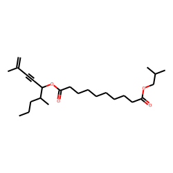 Sebacic acid, 2,6-dimethylnon-1-en-3-yn-5-yl isobutyl ester
